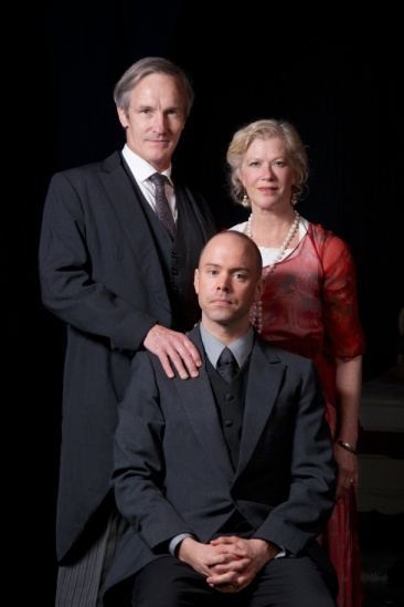 (Top) Bruce Cromer as Claudius, Sherman Fracher as Gertrude and (Bottom) Brent Vimtrup as Hamlet in CSC’s 2014 production of Shakespeare’s “Hamlet” January 10- February 9, 2014, directed by Brian Isaac Phillips. Performances are located at CSC’s Theatre , 719 Race Street in downtown Cincinnati. Tickets are $22-35 and are available online at cincyshakes.com or by calling the box office 513.381.2273. By J. Sheldon Photo.