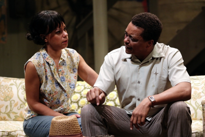 Zina Camblin and Bryant Bentley star in DETROIT '67 at Ensemble Theatre